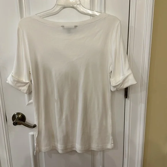 Lauren 100% White cotton shirt - Picture 3 of 3